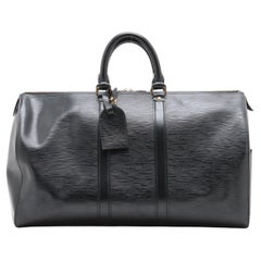 Louis Vuitton Epi Keepall 45 Schwarz