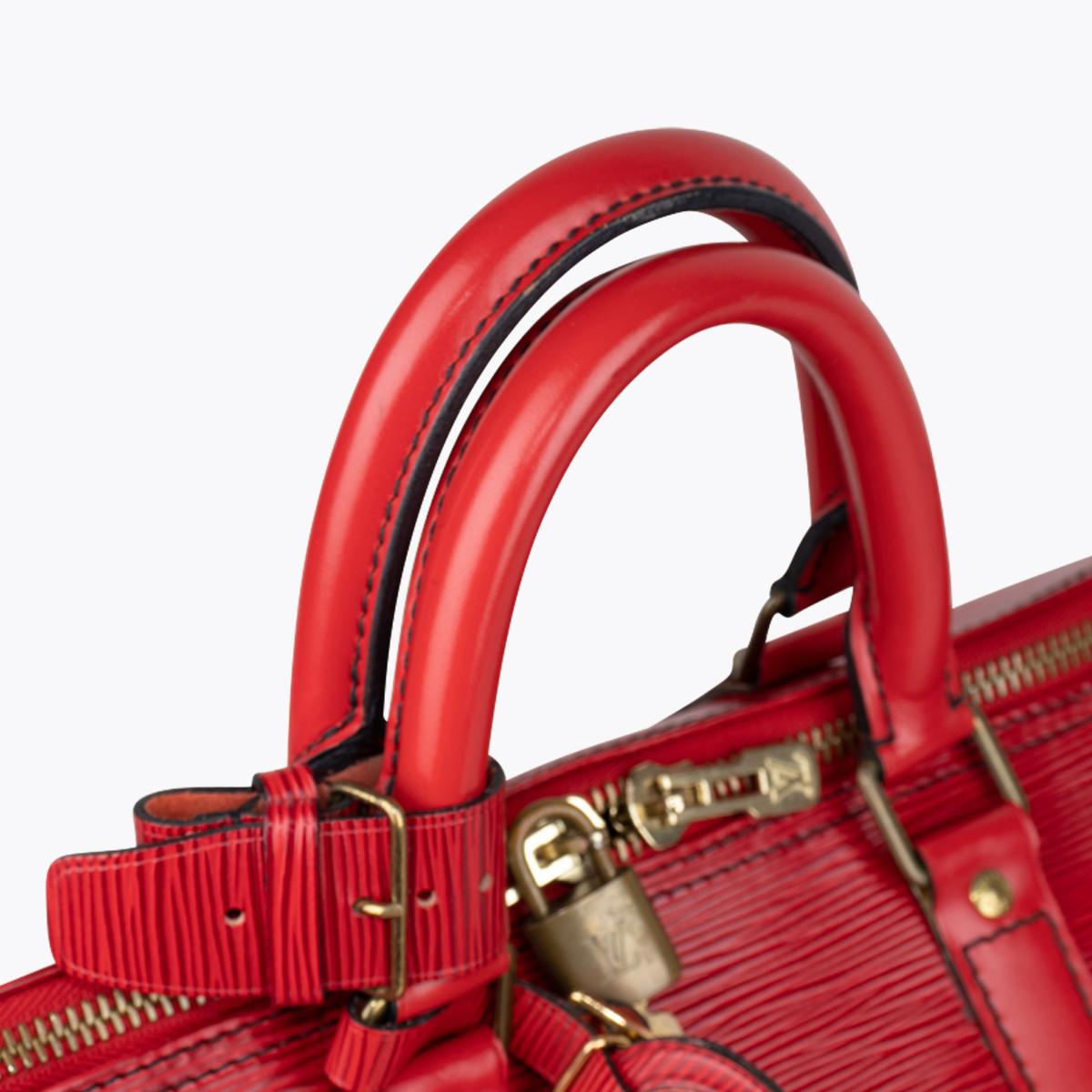 Louis Vuitton Epi Keepall 45 Weekend Bag For Sale 4