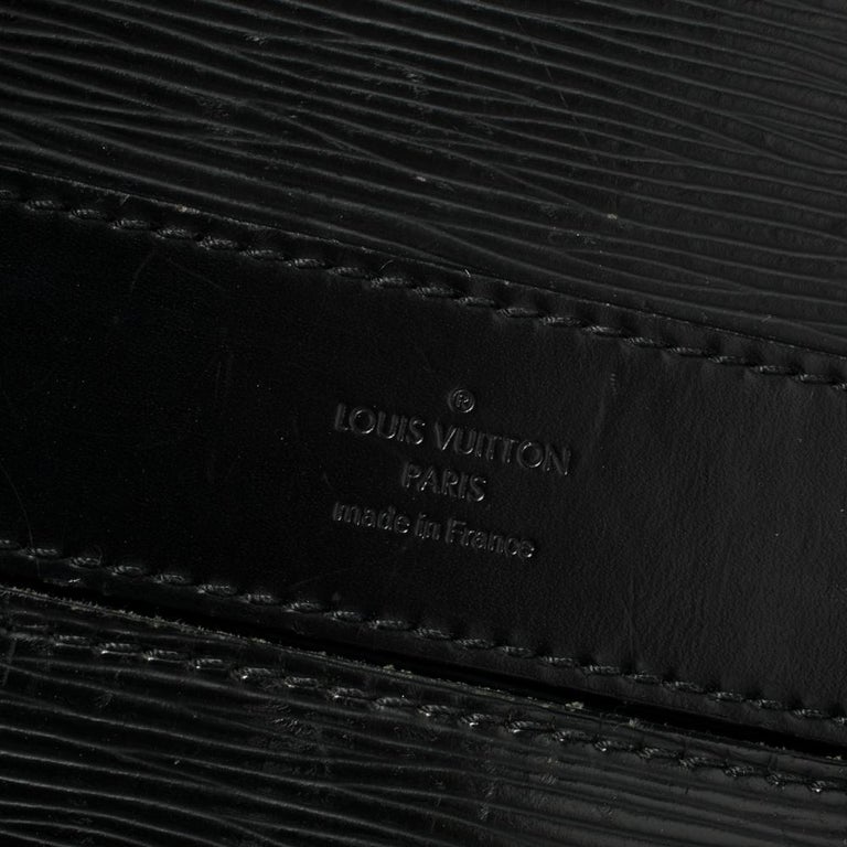Bolsa Louis Vuitton Epi Bassano MM Preta Original – Gringa