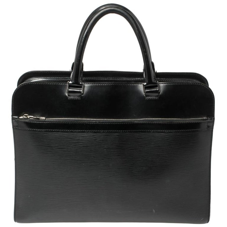 Louis Vuitton Business briefcase in black leather