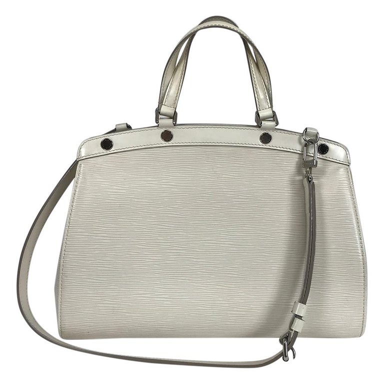 Louis Vuitton Epi Leather Brea Shoulder Bag mm Ivory For Sale at 1stDibs