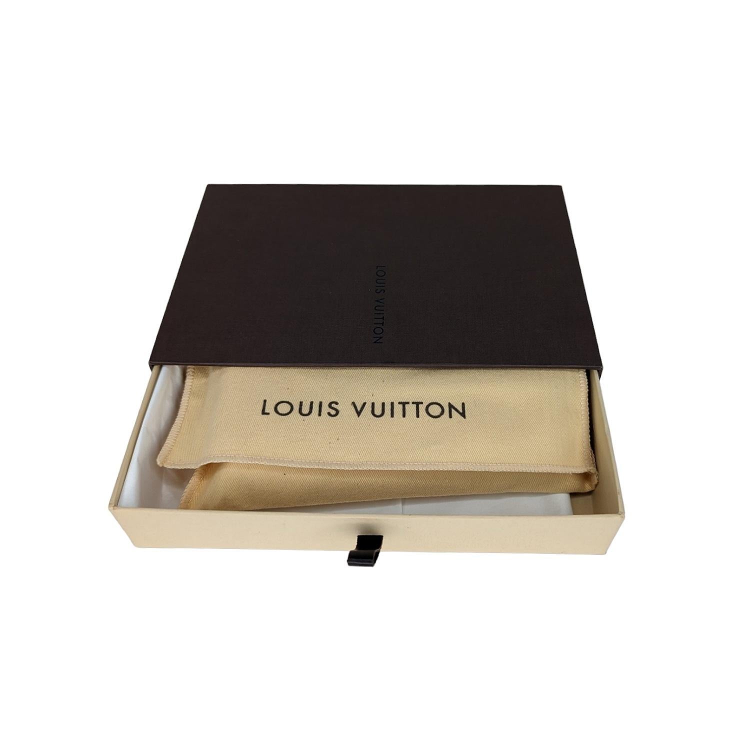 Französische EPI Leder-Brieftasche von Louis Vuitton, EPI, rot im Angebot 4
