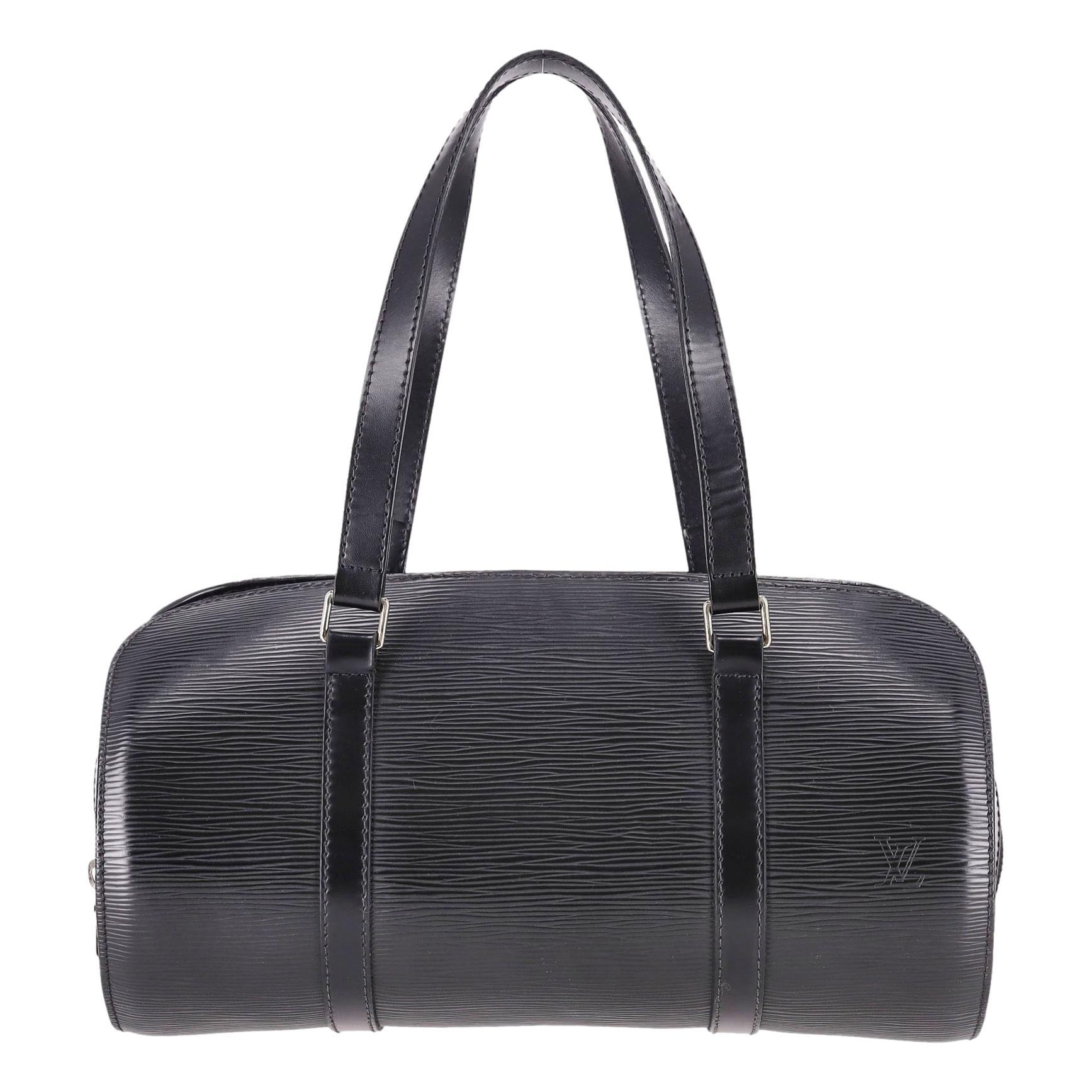 Louis Vuitton Epi Leather Medium Soufflot Handbag Bon état - En vente à London, GB