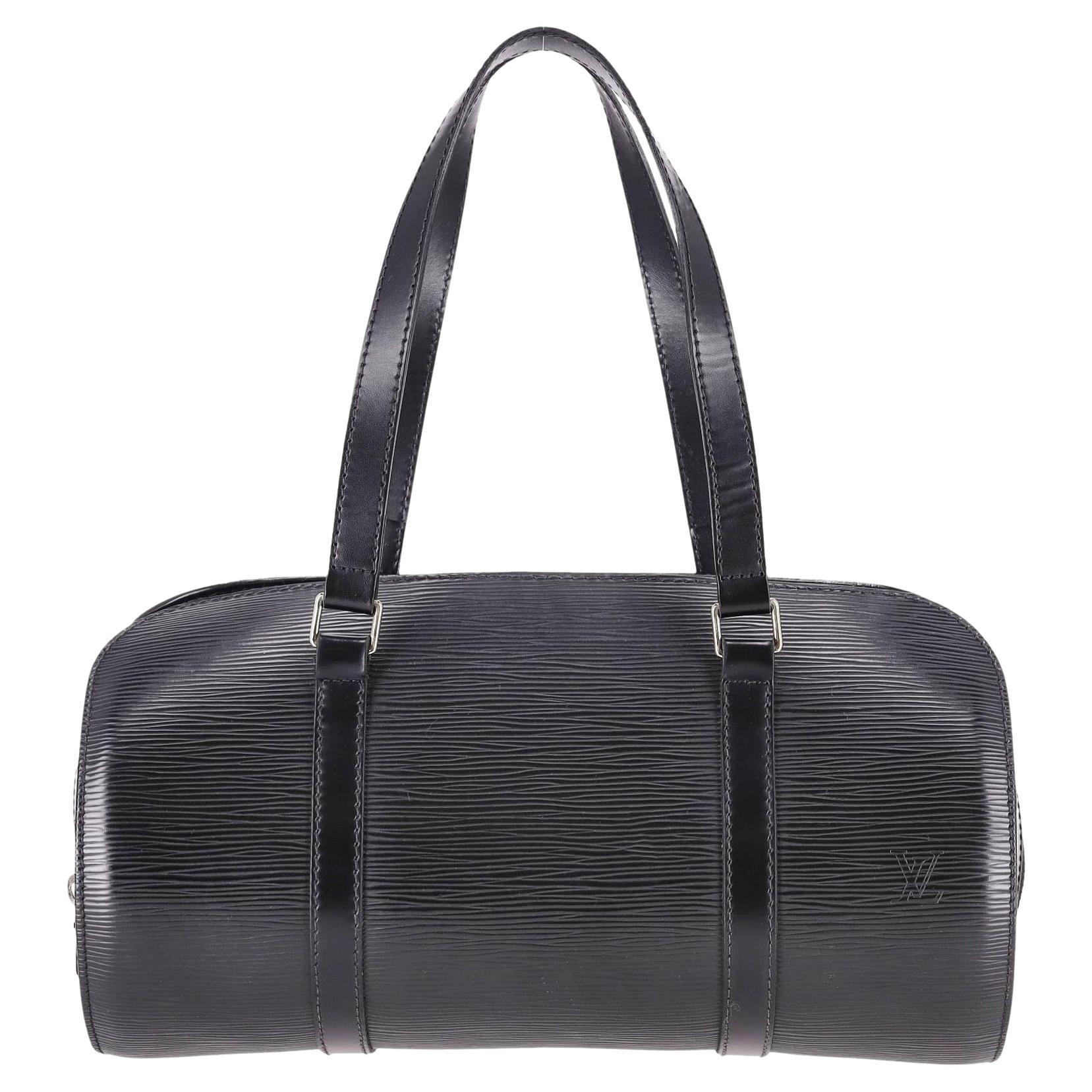 Louis Vuitton Epi Leather Medium Soufflot Handbag en vente