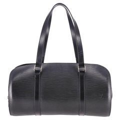 Louis Vuitton Epi Leder Medium Soufflot Handtasche