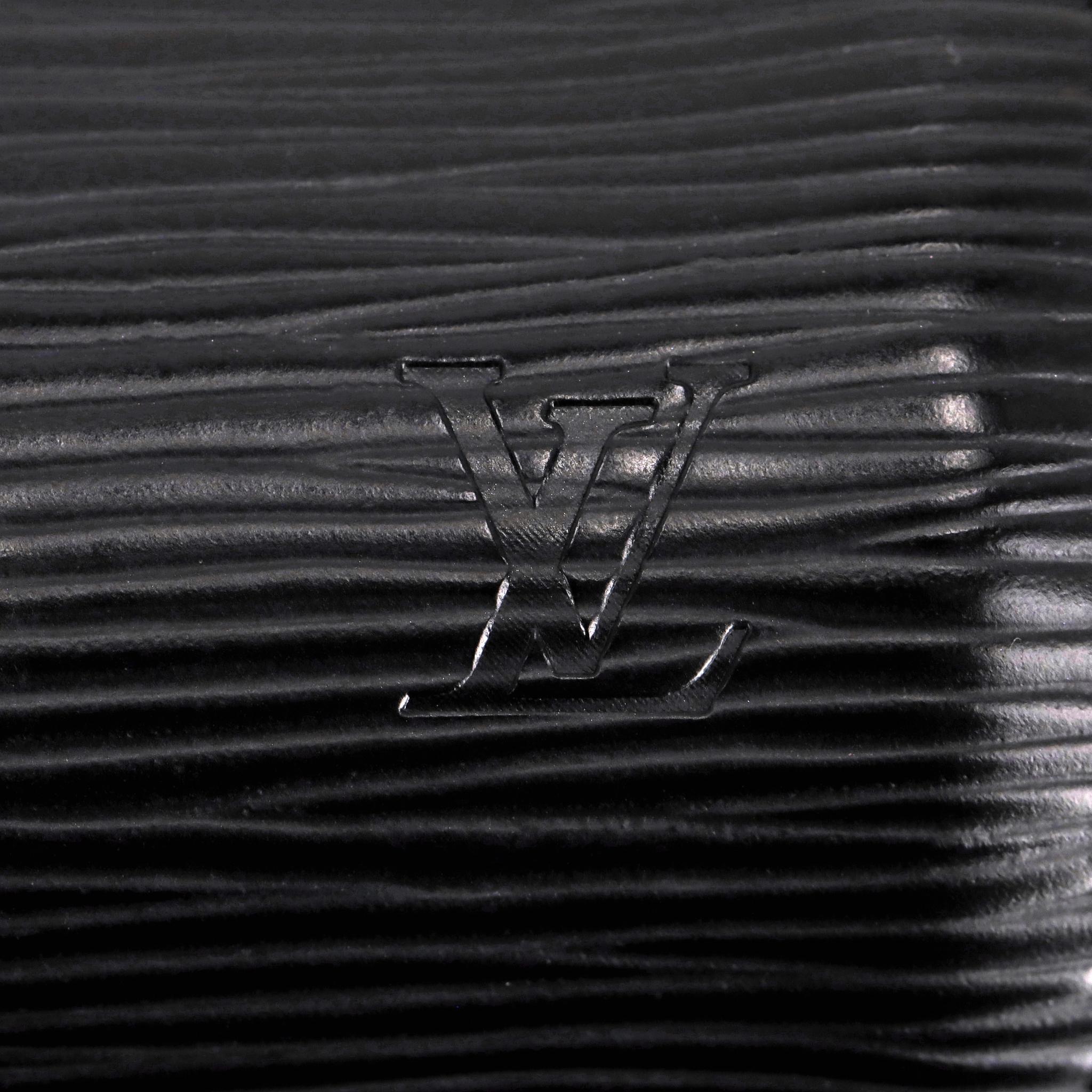 Louis Vuitton Epi Leather Mini Cylinder Papillon Pochette Bag For Sale 1