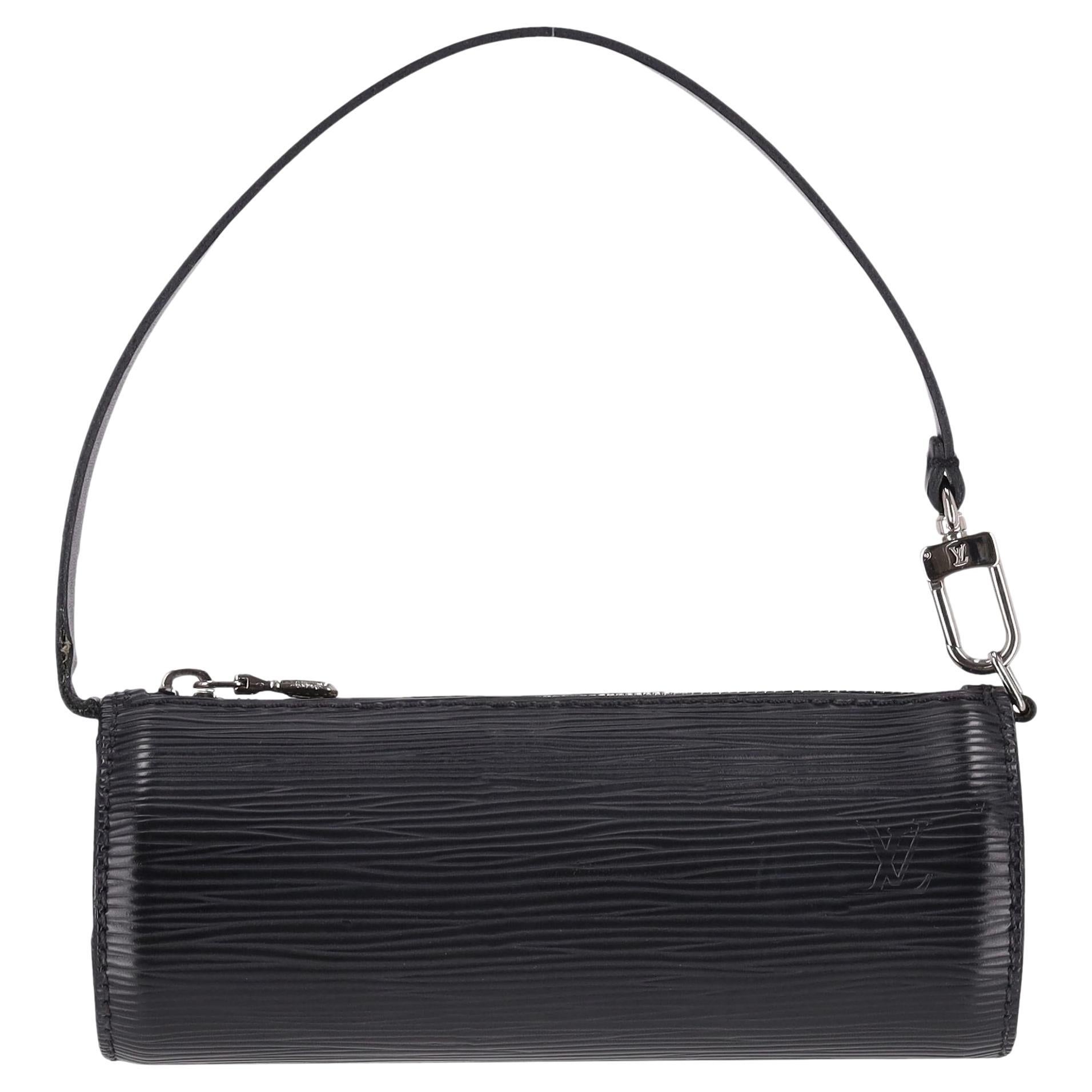 Louis Vuitton Epi Leather Mini Cylinder Papillon Pochette Bag For Sale