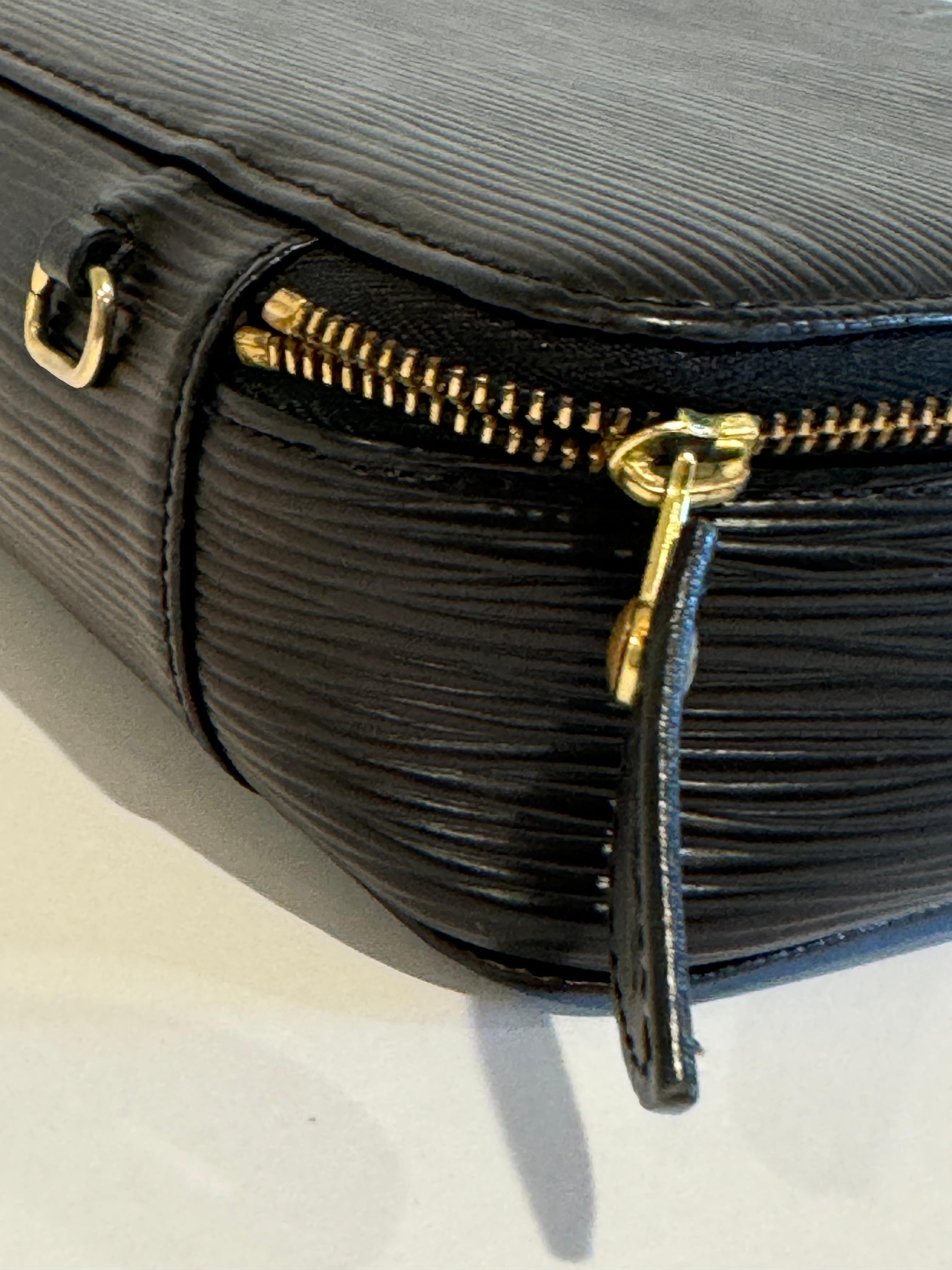 LOUIS VUITTON Epi Leather Noir Monte Carlo M48362 Jewelry Case 2