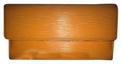 Louis Vuitton Epi Leather Orange Lvtl10 Wallet