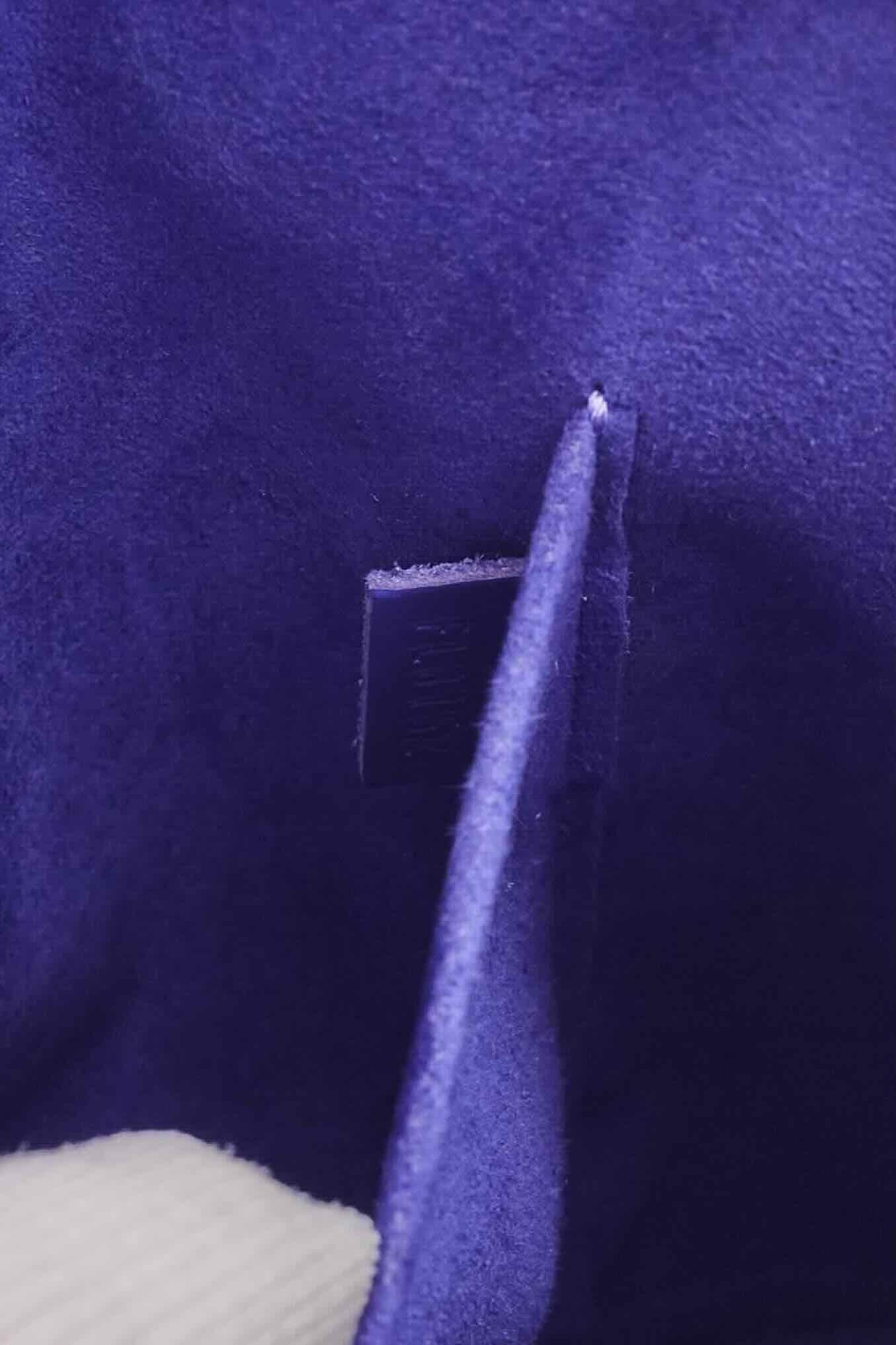 Louis Vuitton Epi Leather Purple Alma PM For Sale 4