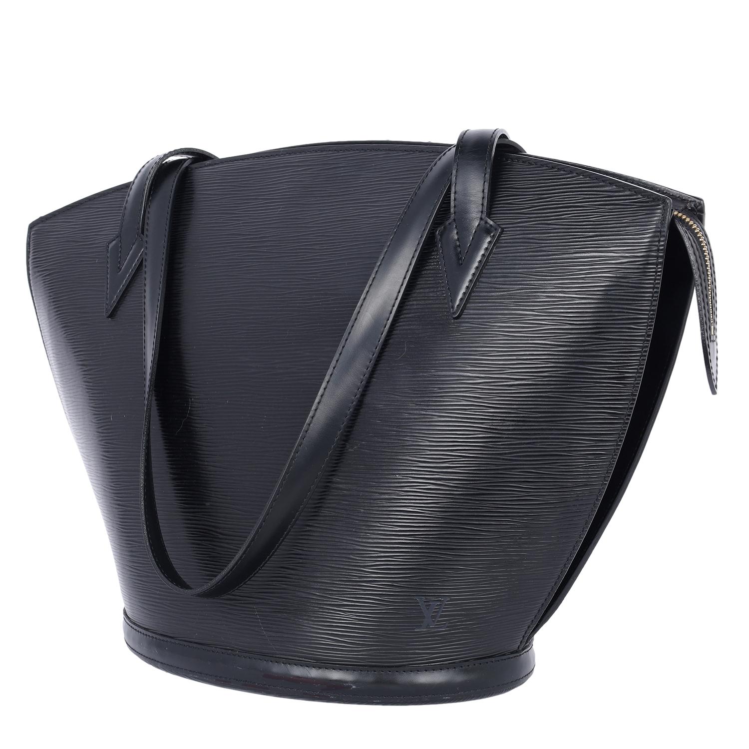 Louis Vuitton Epi Piel Saint Jacques GM Negro 8