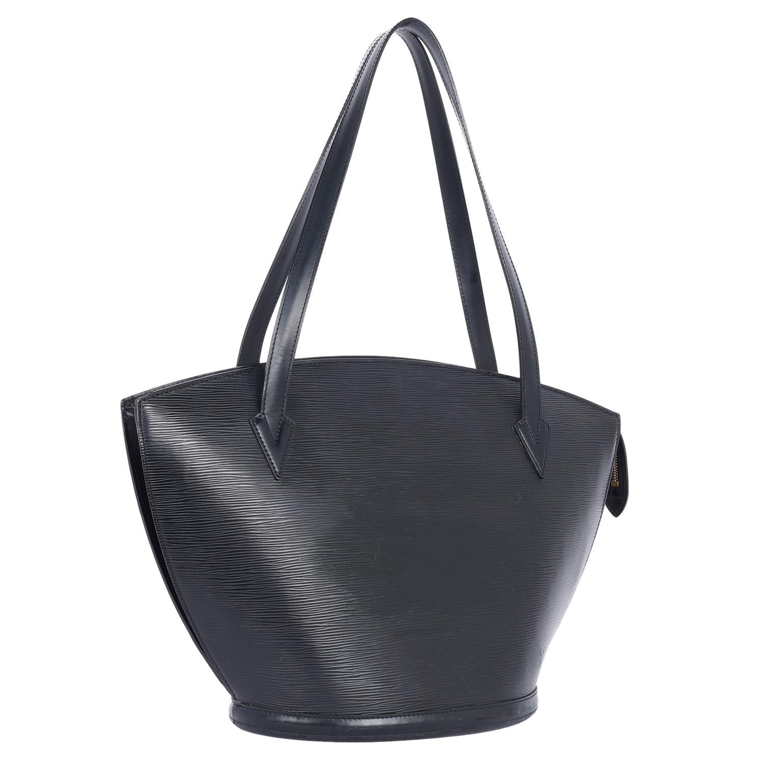 Louis Vuitton Epi Piel Saint Jacques GM Negro 1
