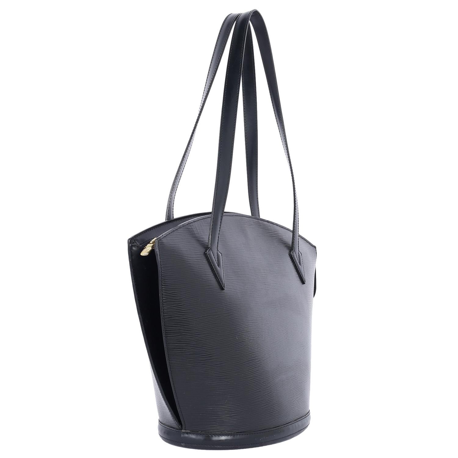 Louis Vuitton Epi Piel Saint Jacques GM Negro 2