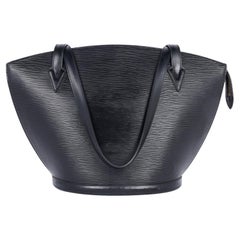 Louis Vuitton Epi Piel Saint Jacques GM Negro