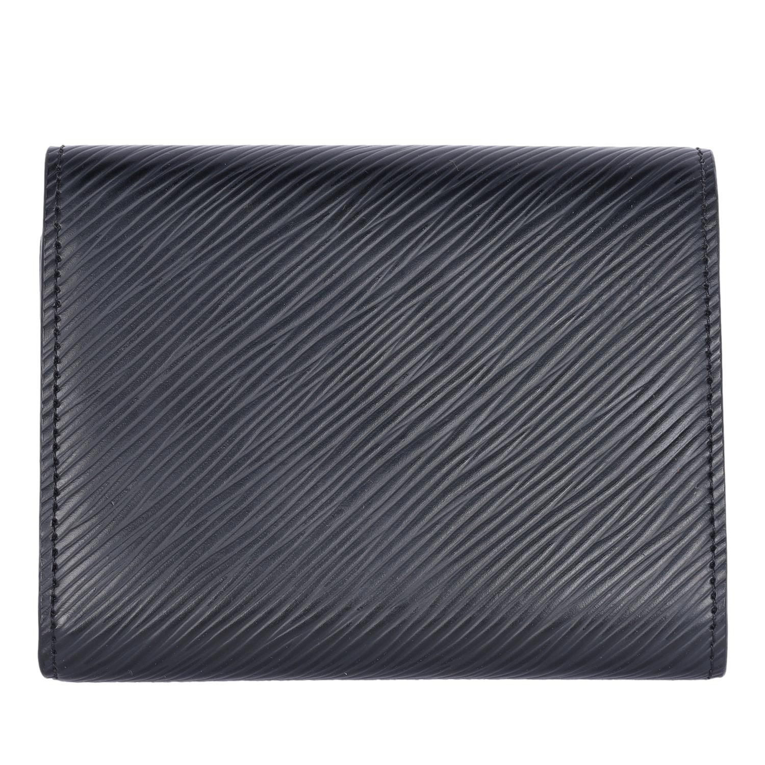 Louis Vuitton Epi Leather Twist Wallet Black 1