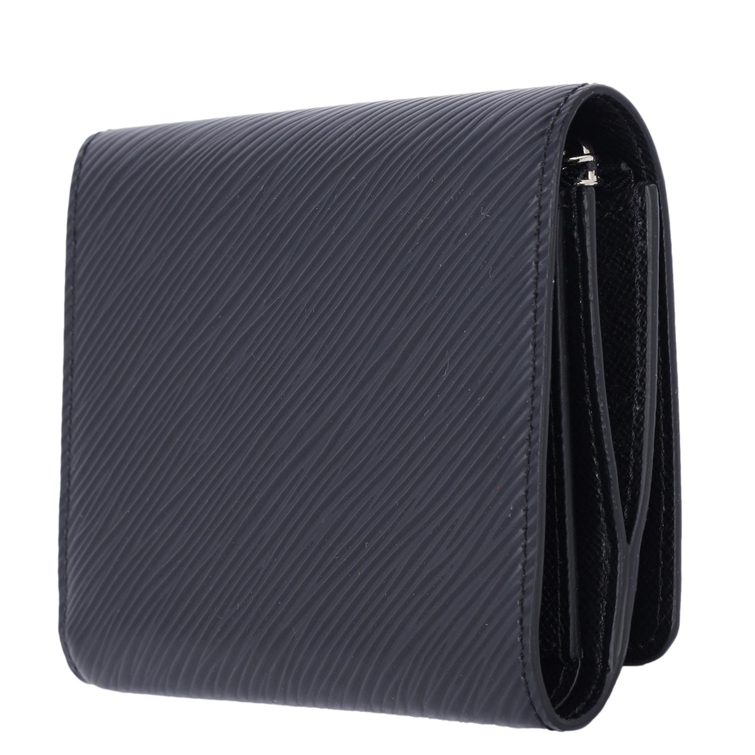 Louis Vuitton Epi Leather Twist Wallet Black 3