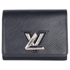 Louis Vuitton Epi Leather Twist Wallet Black