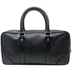 Louis Vuitton Epi Leather Vivienne Black Handbag