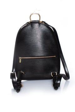 Louis Vuitton, Epi Mabillon black leather bag