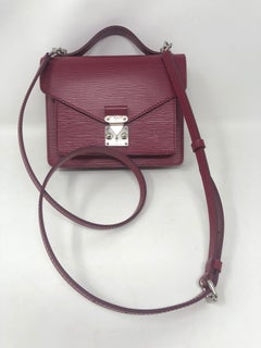 Louis Vuitton Epi Monceau BB Fushia Crossbody