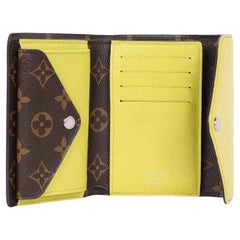 Louis Vuitton Epi Monogram Marie-Lou Compact Wallet Pistache Yellow