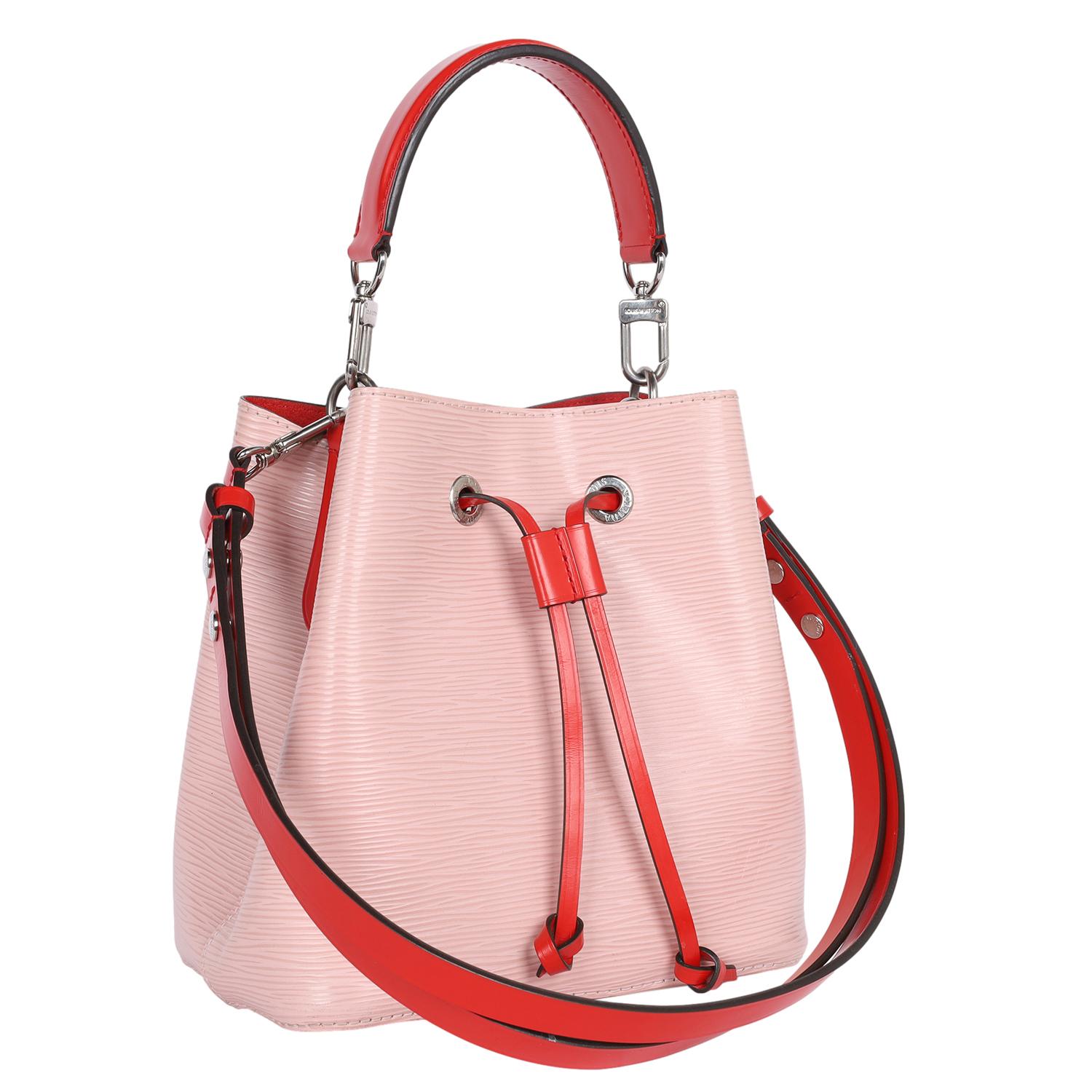Beige LOUIS VUITTON Epi Neonoe Rose Ballerine Pink For Sale