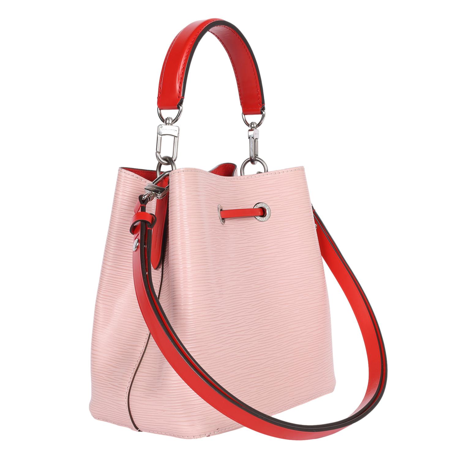 LOUIS VUITTON Epi Neonoe Rose Ballerine Pink For Sale 2