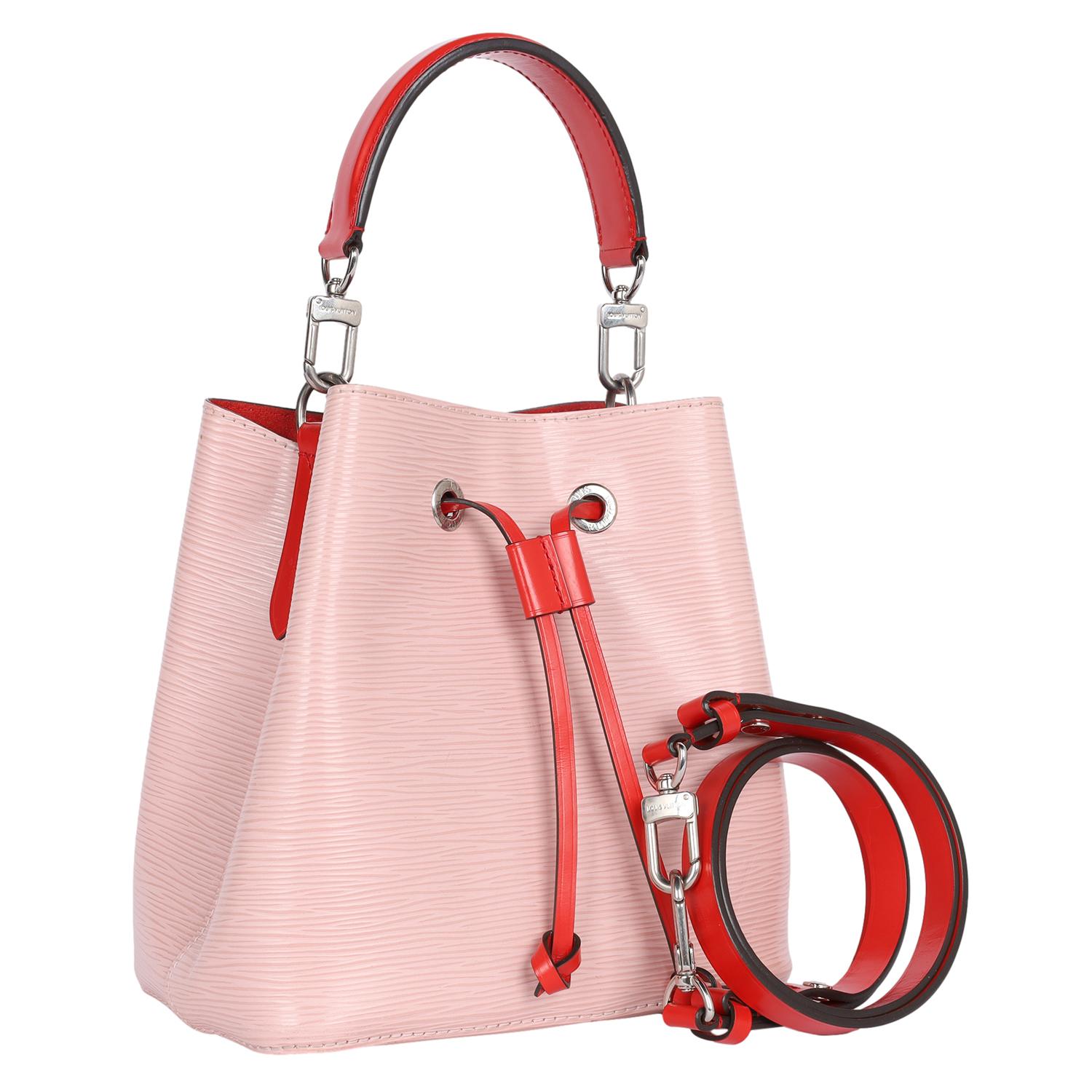 LOUIS VUITTON Epi Neonoe Rose Ballerine Pink For Sale 3