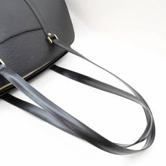 Louis Vuitton Epi Noir Solferino Gm 867425 Black Leather Weekend/Travel Bag