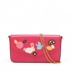 Louis Vuitton Epi Patchwork Pochette Felicie Hot Pink