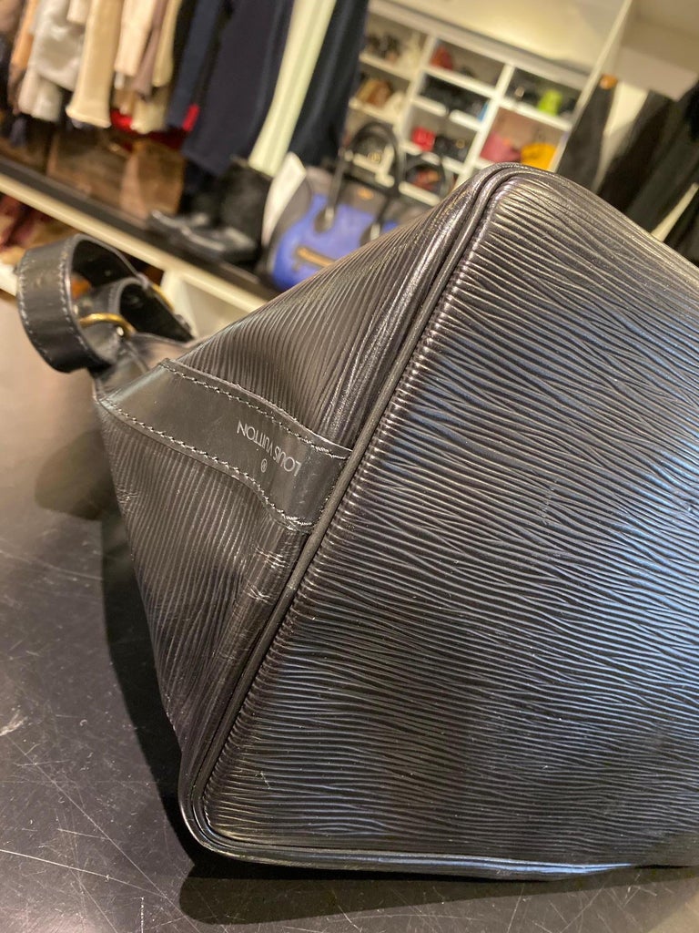 Louis Vuitton Black Epi Leather Bag at 1stDibs