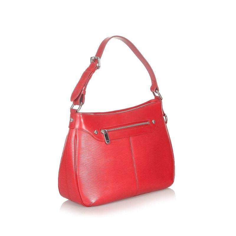 Rosso Louis Vuitton Épi Turenne GM Borsa in pelle rossa in vendita