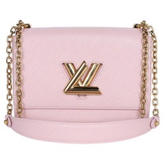 LOUIS VUITTON Epi Twist Shoulder Bag MM Pink