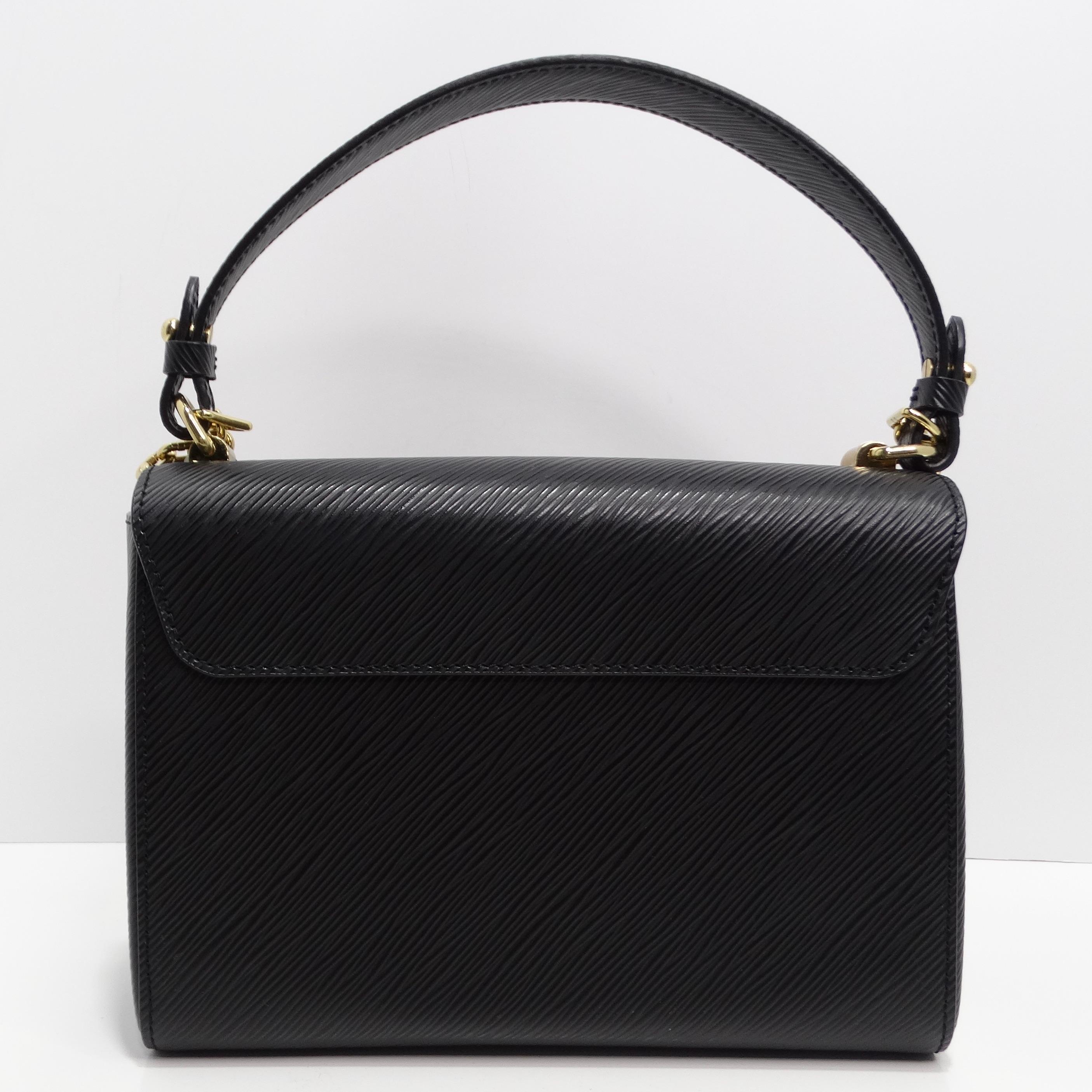 Women's or Men's Louis Vuitton Epi Twist Top Handle Shoulder Bag For Sale