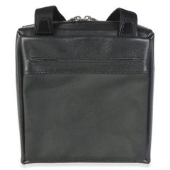 Louis Vuitton Epicea Black Taiga Canvas Sayan Messenger Bag