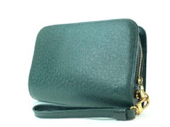 Louis Vuitton Epicea Taiga Orsa Leather Wristlet Baikal 12LVA910