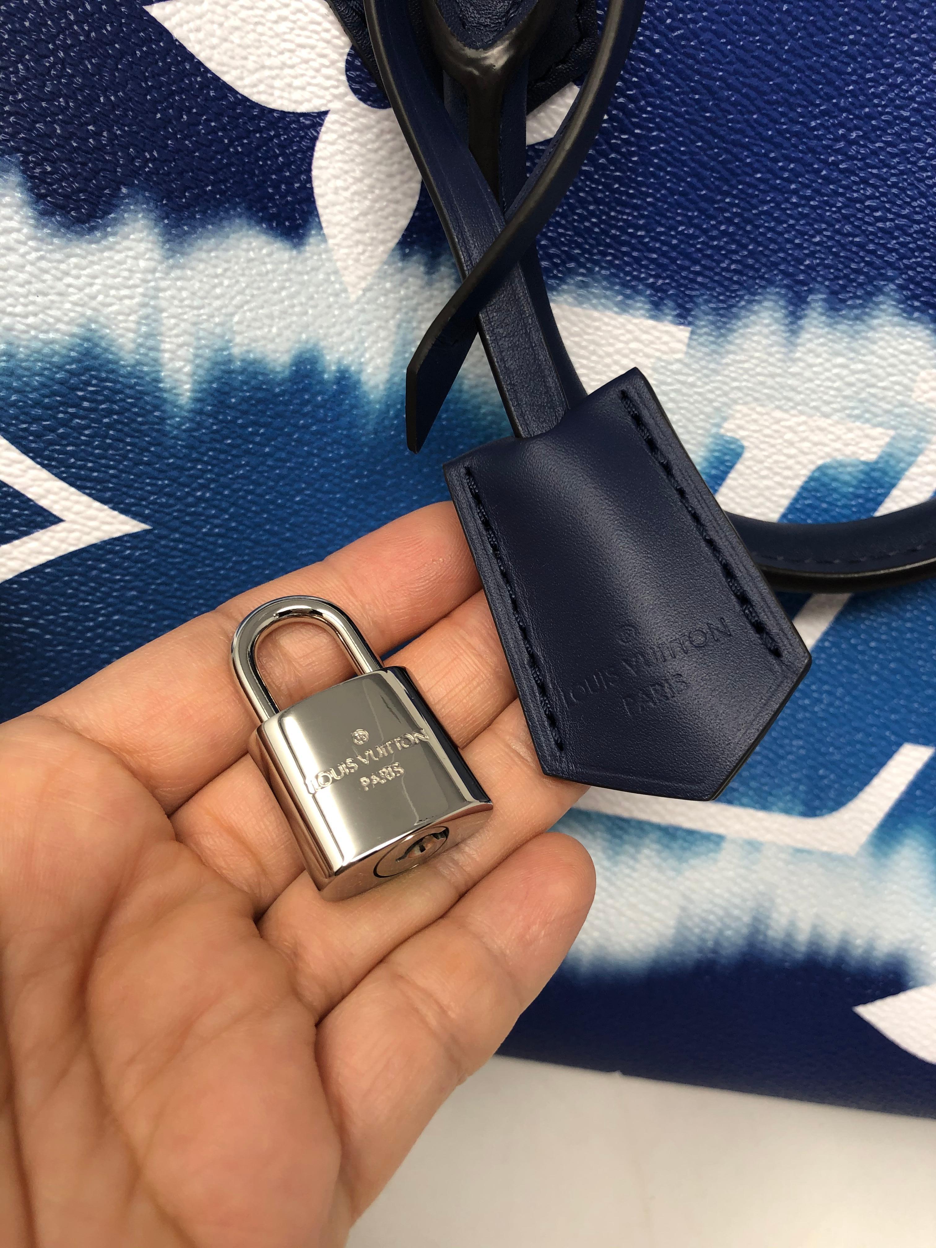 Louis Vuitton Escale Blue Speedy Bandouliere 5