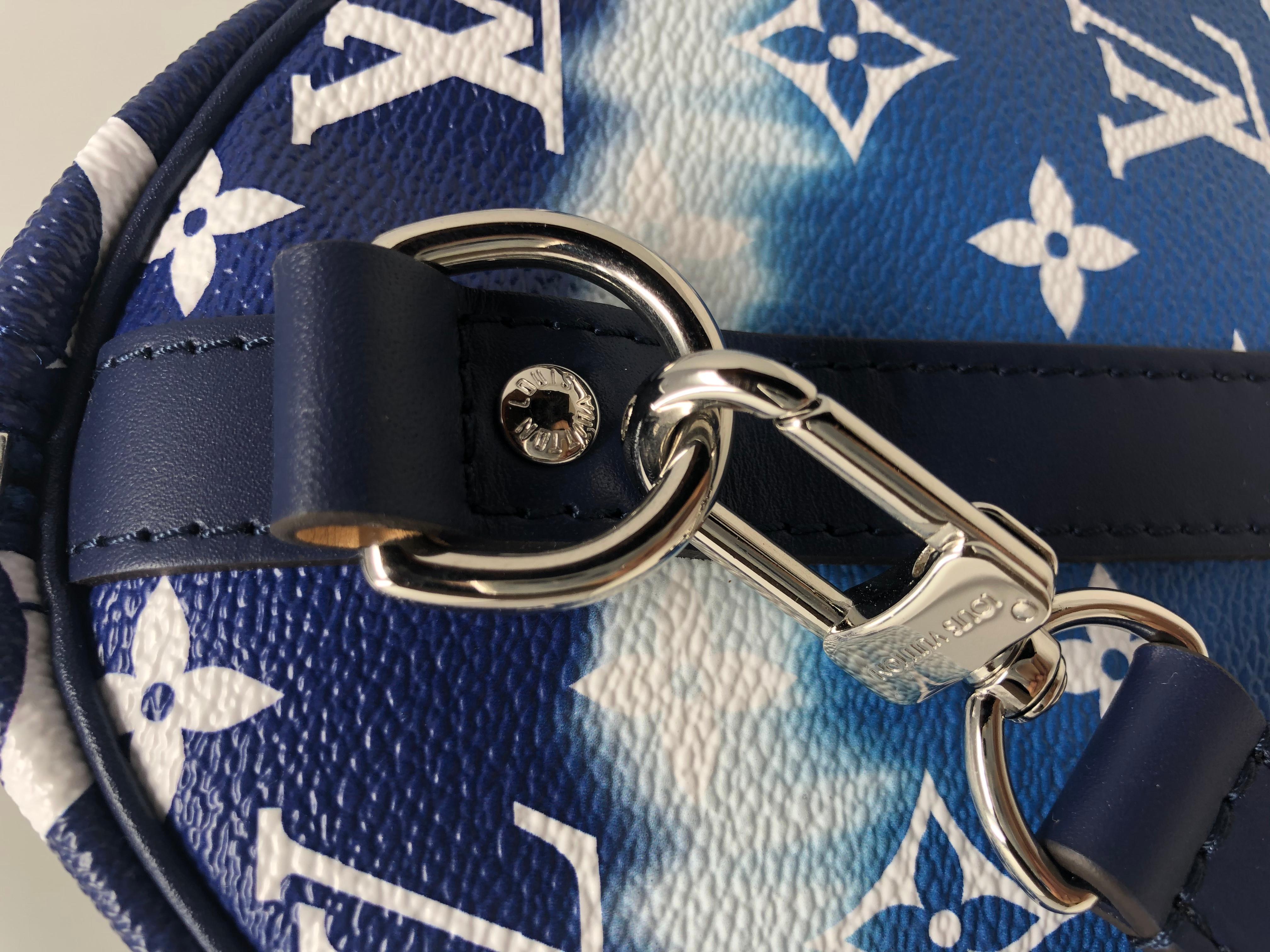 Louis Vuitton Escale Blue Speedy Bandouliere 14