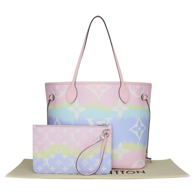 Louis Vuitton Escale Neverfull MM Tasche in Pastell 2020  