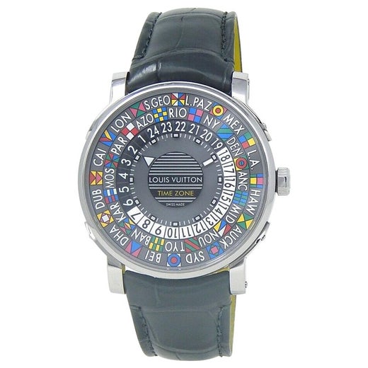 Tambour Slim Monogram, Quartz, 28mm, Stainless Steel - Watches -  Traditional Watches
