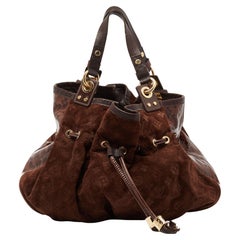 Borsa Louis Vuitton Espresso Monogram in pelle scamosciata in edizione limitata