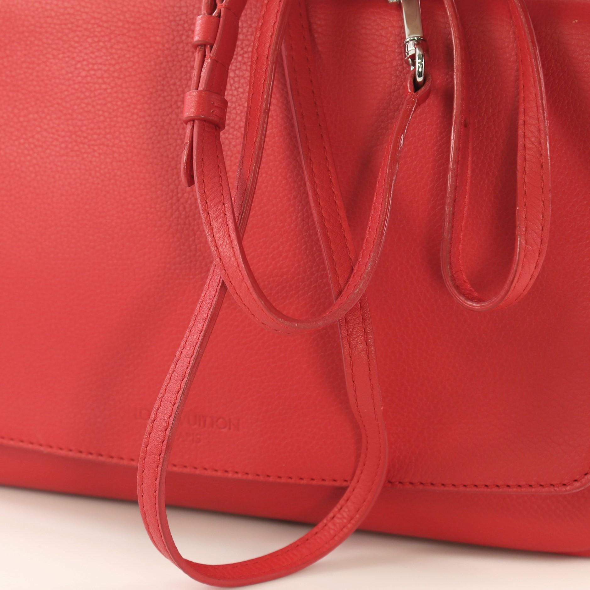 Louis Vuitton Essential Cuir Boheme Handbag Leather 2