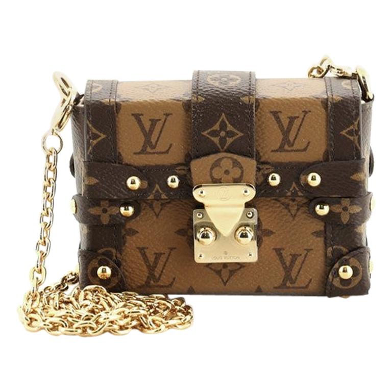 Louis Vuitton Essential Trunk Monogram Reverse Brown in Coated