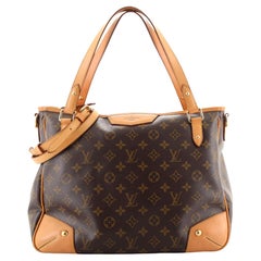 Louis Vuitton Estrela Handtasche mit Monogramm aus Segeltuch MM