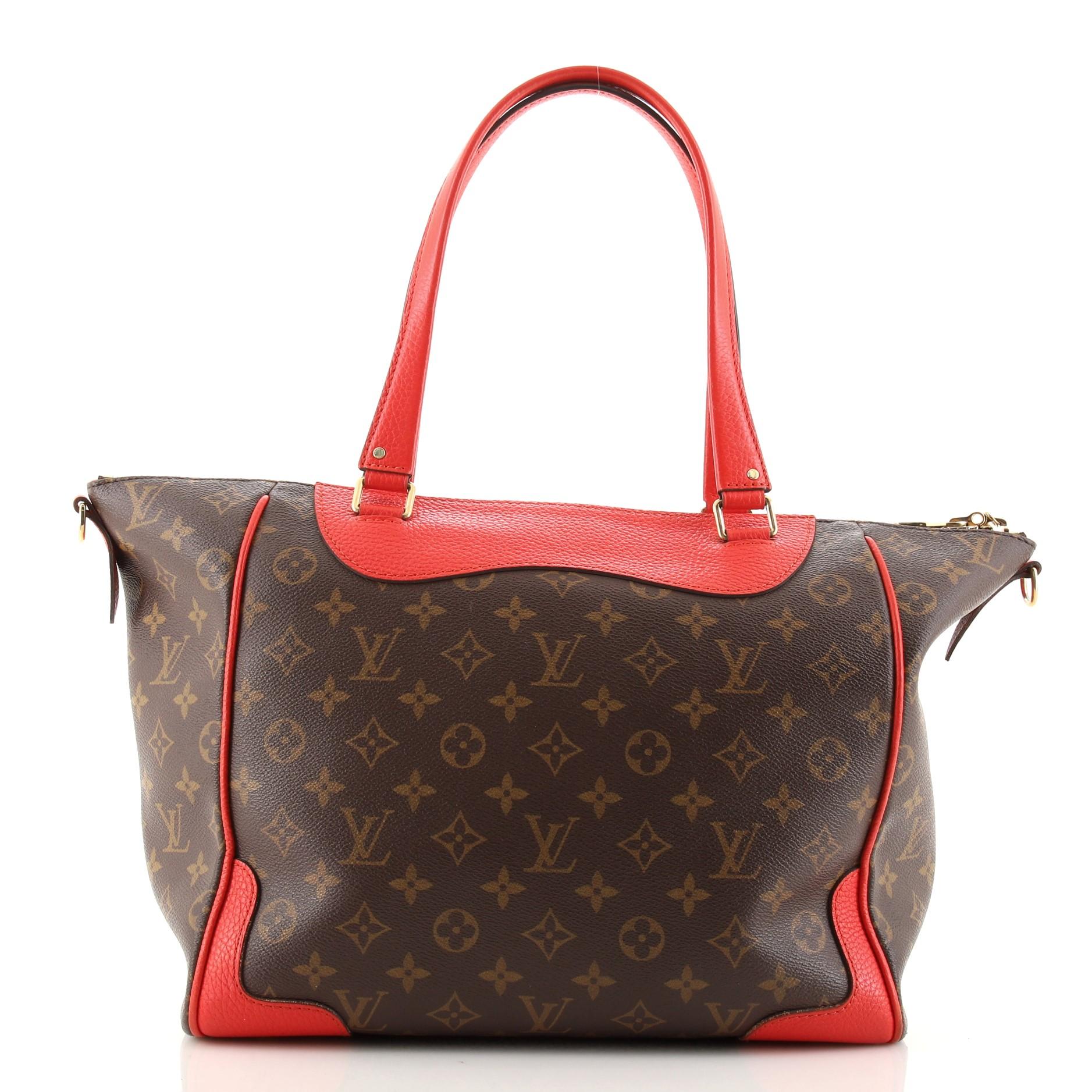 Louis Vuitton Estrela NM Handbag Monogram Canvas In Good Condition In NY, NY