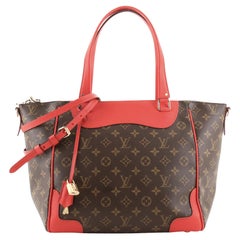 Louis Vuitton Estrela NM Handtasche mit Monogramm aus Segeltuch