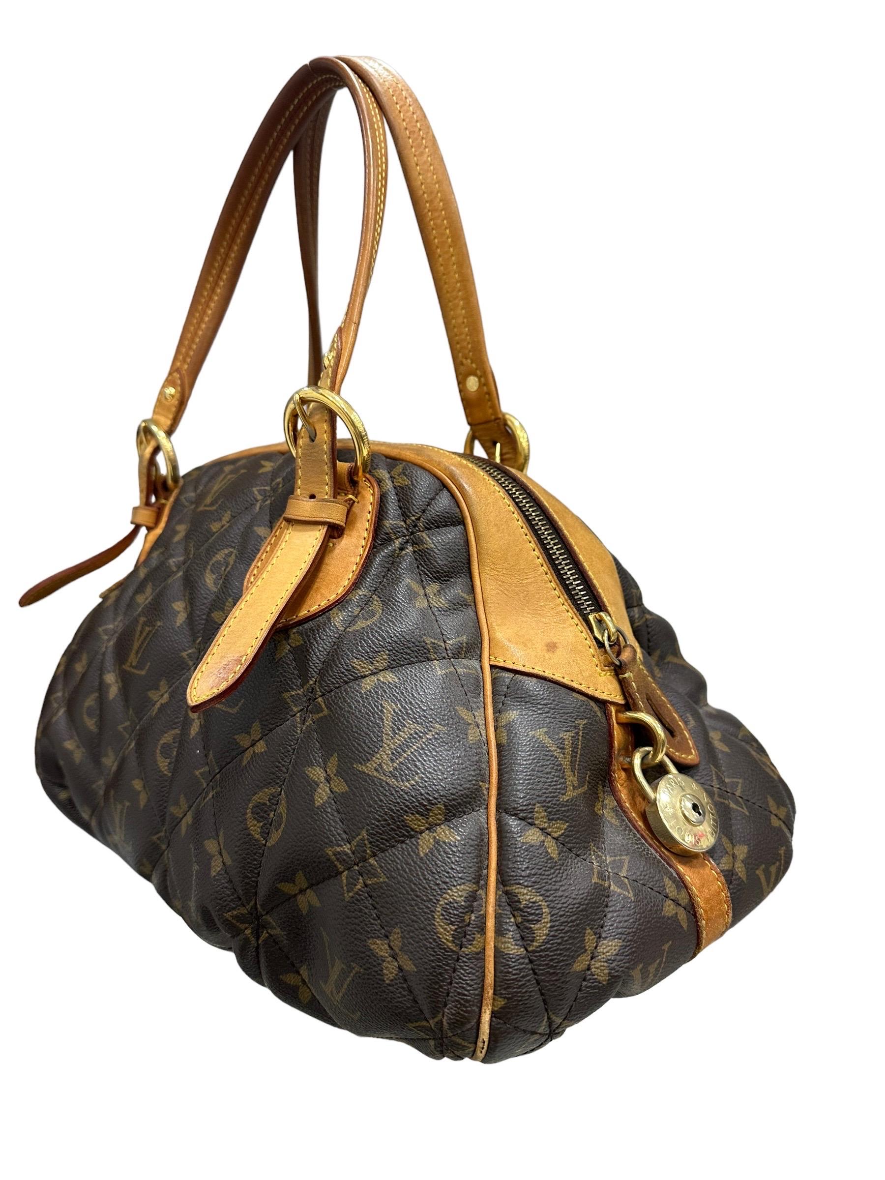 Louis Vuitton Etoile Bowling Monogram Top Handle Bag In Good Condition In Torre Del Greco, IT