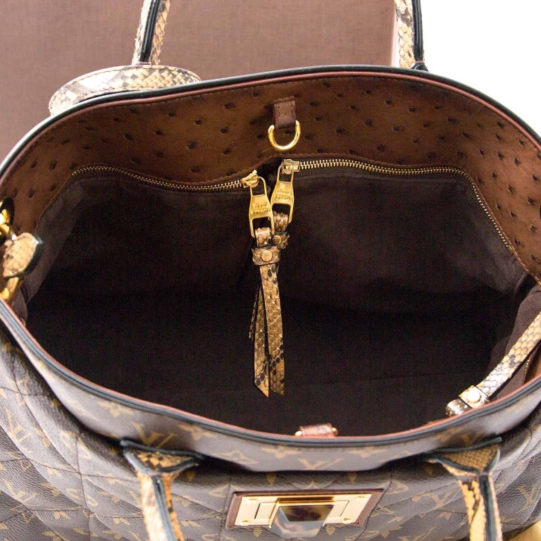 Louis Vuitton Etoile Exotic Python Bag at 1stdibs