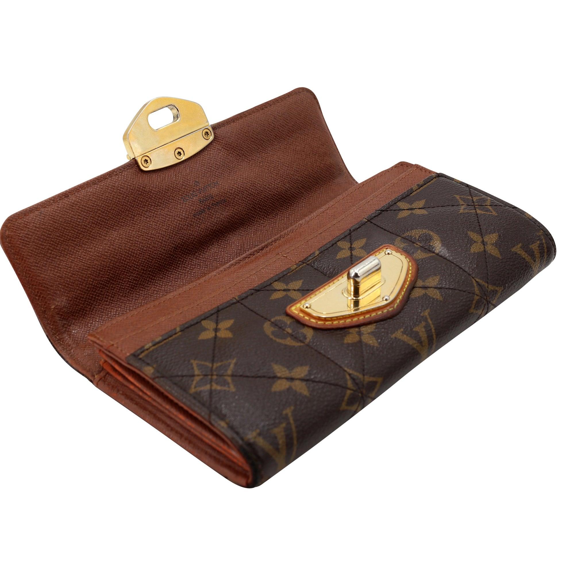Louis Vuitton Etoile Porte Quilted Sarah Flap Wallet LV-W1110P-A003 For Sale 2