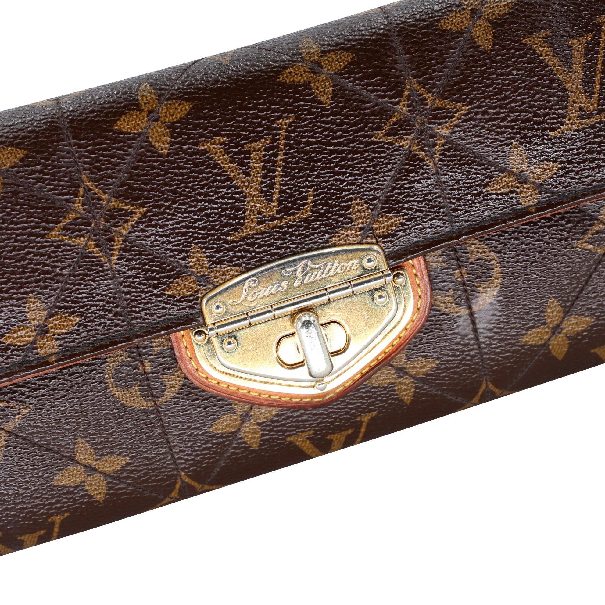 Louis Vuitton Etoile Porte Quilted Sarah Flap Wallet LV-W1110P-A003 For Sale 3